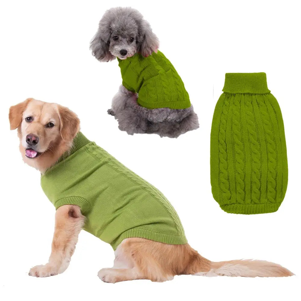 Knitted Pet Sweater