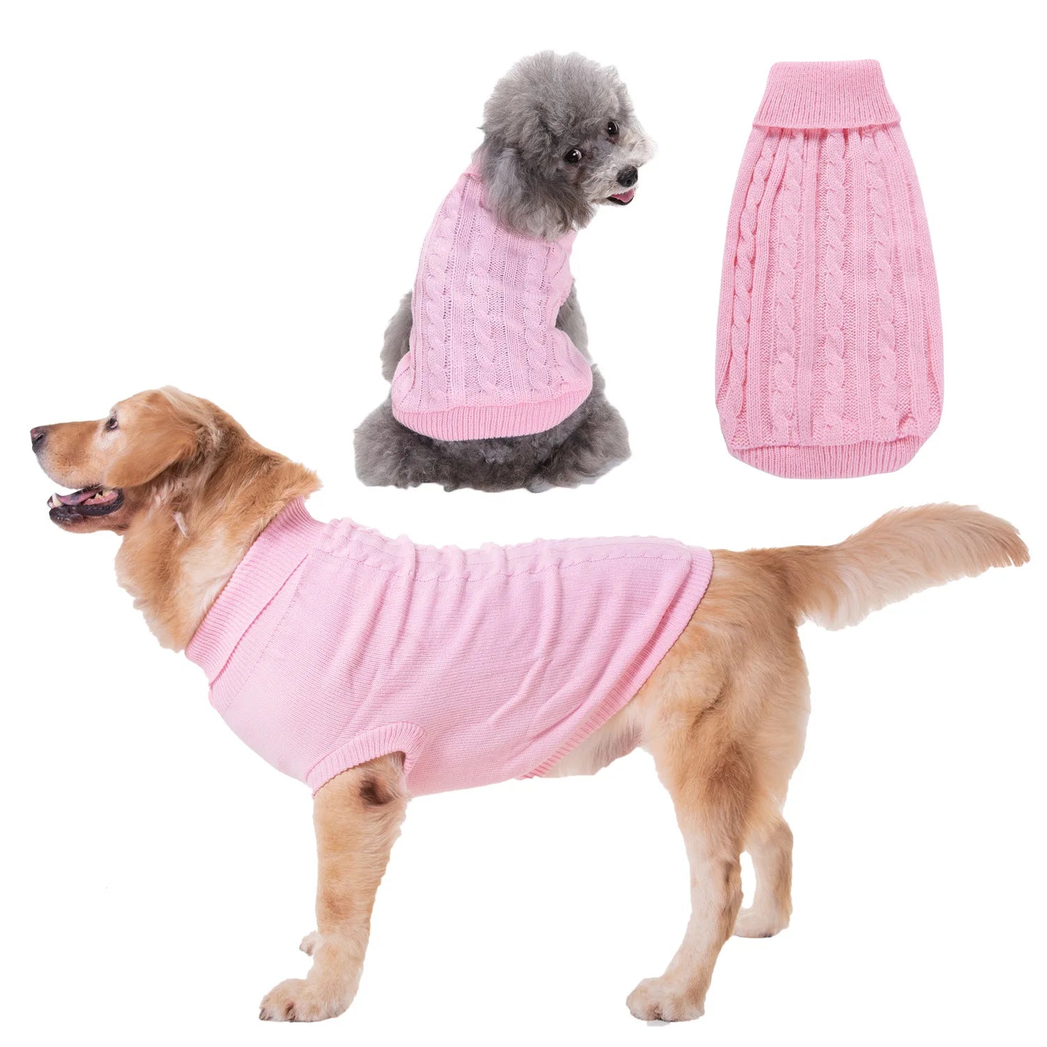 Knitted Pet Sweater